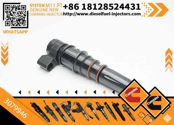 New High Quality Stainless Steel NTA855 Common Rail PT Fuel Injector 3079946 for Diesel Machinery Marine Engine Spare Parts
