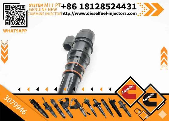 New High Quality Stainless Steel NTA855 Common Rail PT Fuel Injector 3079946 for Diesel Machinery Marine Engine Spare Parts
