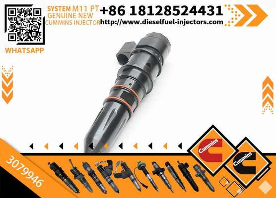 New High Quality Stainless Steel NTA855 Common Rail PT Fuel Injector 3079946 for Diesel Machinery Marine Engine Spare Parts