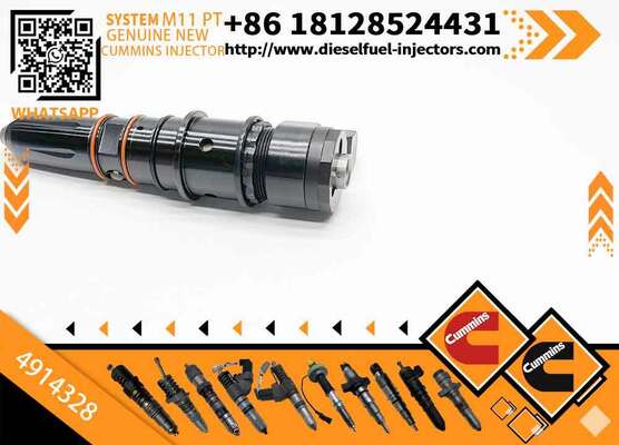 High Quality NTA855 Common Rail Fuel Injector 4914328 for diesel Construction Machinery Marine Engine Spare Parts