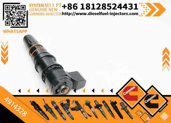 High Quality NTA855 Common Rail Fuel Injector 4914328 for diesel Construction Machinery Marine Engine Spare Parts