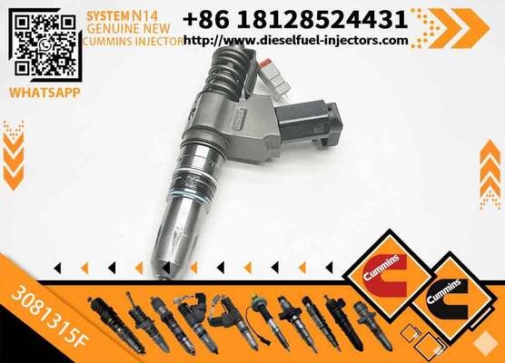 New Fuel Injector 3080931F 3081315F 3083846T 3083848F for Cum-mins Diesel Engine QSN14 N14