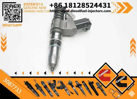 Common Rail Fuel Injector 3087560 3087733 3087807 3407776 3409975 3411381 for Excavator N14 Injector Truck Parts