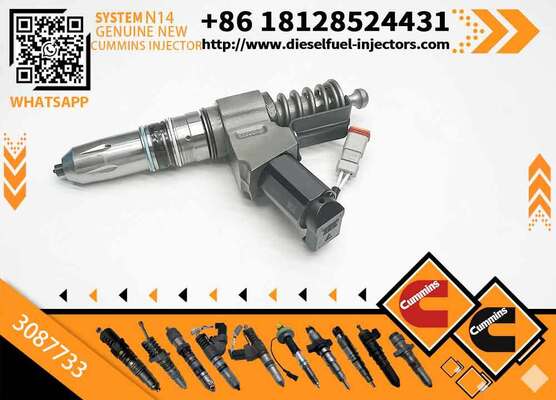 Common Rail Fuel Injector 3087560 3087733 3087807 3407776 3409975 3411381 for Excavator N14 Injector Truck Parts