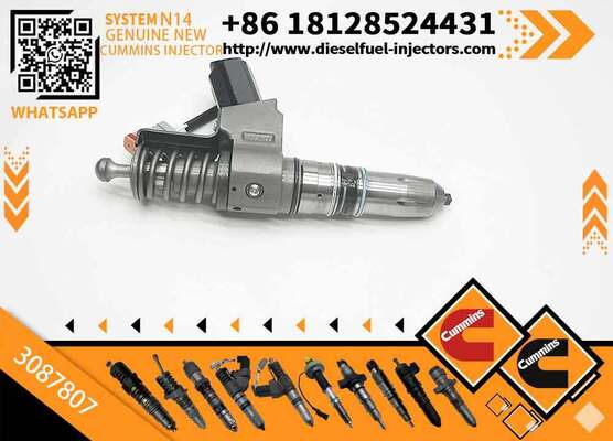 New Fuel Injector 3087560 3087733 3087807 3407776 for Cum-mins Diesel Engine QSN14 N14