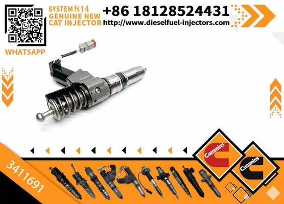 Engine Diesel Fuel Injector 3411691 3411765 3411766