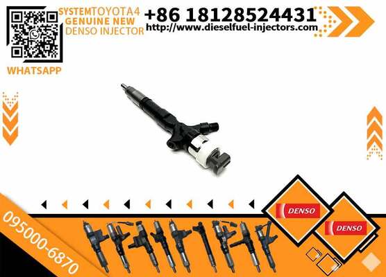 Genuine New Diesel Fuel Injector 095000-6870 095000-5890 For