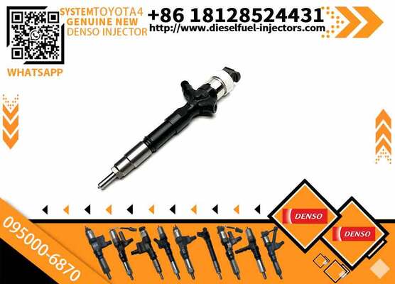 Genuine New Diesel Fuel Injector 095000-6870 095000-5890 For