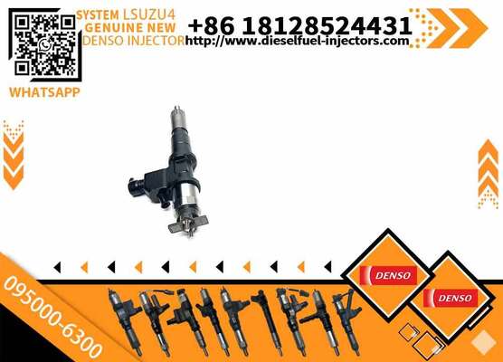 Common Rail Diesel Fuel Injector 095000-6300 1-15300436-1