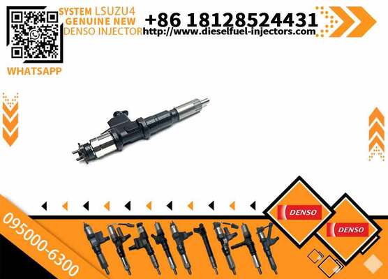 Common Rail Diesel Fuel Injector 095000-6300 1-15300436-1