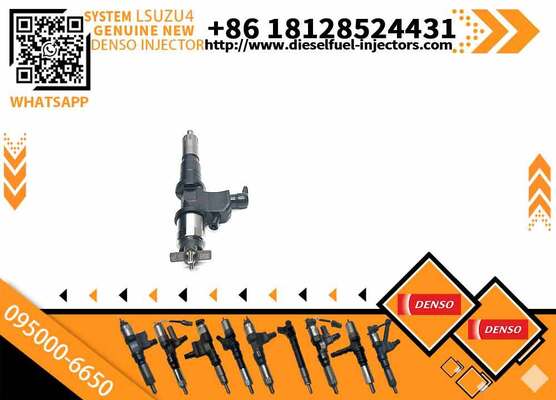 Common Rail Diesel Fuel Injector 095000-6650 8-98030550-4