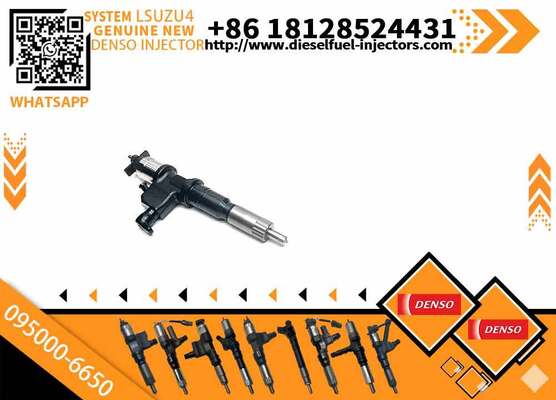 Common Rail Diesel Fuel Injector 095000-6650 8-98030550-4