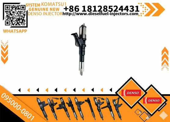 Diesel Fuel Common Rail Injector 095000-0801 6156-11-3100 6156113100 for