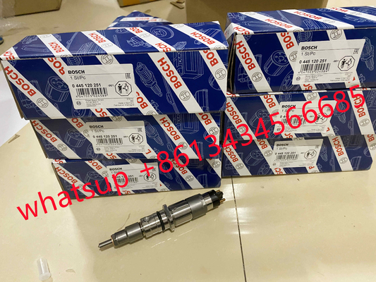diesel fuel injector nozzle 0445120251 5263314 common rail injector 0445120251 for Cummins Qsb 6.7 engine 0445120251