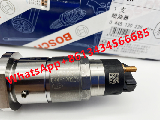 Genuine Original Common Rail Injector 0445120029 0445120125 0445120236 for Case Cummins Komatsu bosch fuel injector