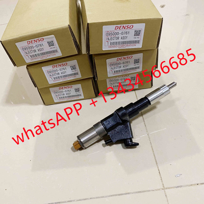 Diesel Fuel Common Rail Injector 095000-0760 095000-0761 for ISUZU 6SD1 1153004151 1-15300415-1