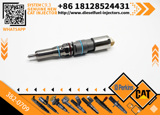 Common Rail Injector 382-0709 Diesel Fuel Injector Nozzle 456-3589 For Caterpillar C9.3 D6T D7E