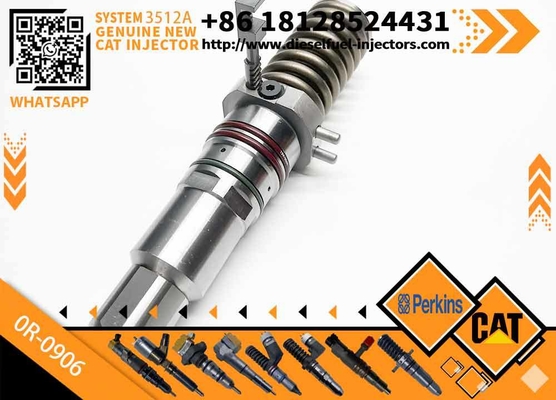 4P-9075 4P9075 Common Rail Fuel Injector 0R-3051 0R-0906 Diesel Injection Valves for CAT 3512 3516 3508