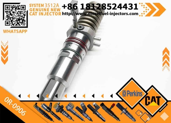 4P-9075 4P9075 Common Rail Fuel Injector 0R-3051 0R-0906 Diesel Injection Valves for CAT 3512 3516 3508
