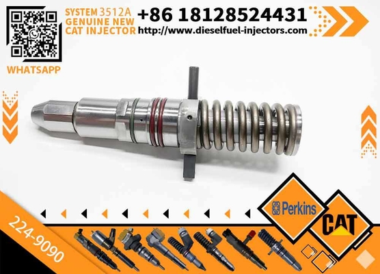 Construction Machinery Parts 224-9090 10R-1252 Common Rail Fuel Injector for Caterpillar 3608 3612 3616 Excavator Engine