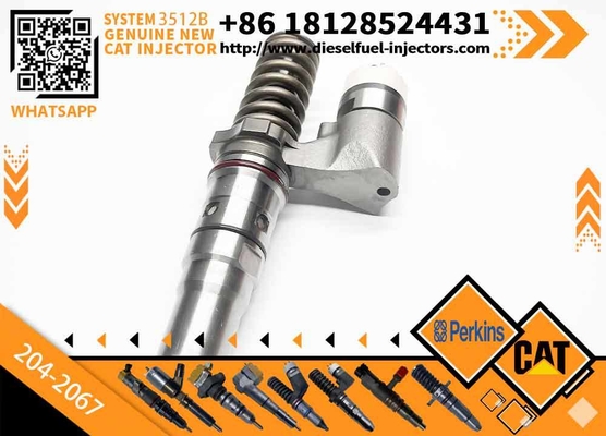 Fuel Injector 204-2067 2042067 Diesel Engine Fuel Injector 10R-6162 10R6162 for CAT C15 C18 C13 C32 3406E 3512B
