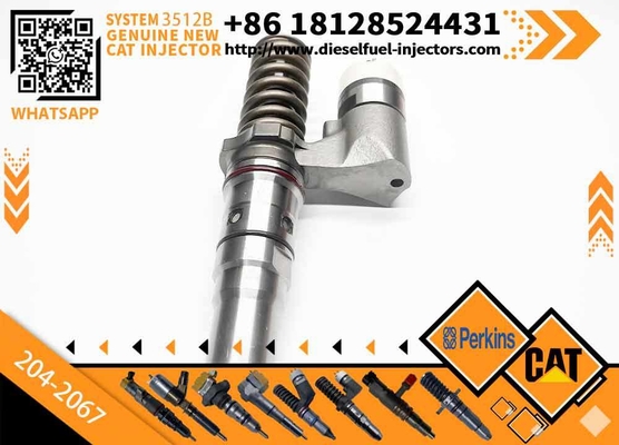 Fuel Injector 204-2067 2042067 Diesel Engine Fuel Injector 10R-6162 10R6162 for CAT C15 C18 C13 C32 3406E 3512B