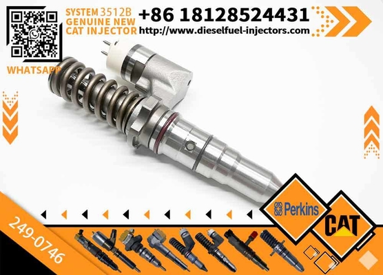 CAT Engine Parts 3512C 3512B Injector 250-1302 249-0746 20R1264 Fuel Injector for Caterpillar Excavator Engine Injector