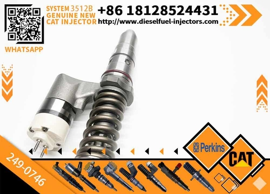 CAT Engine Parts 3512C 3512B Injector 250-1302 249-0746 20R1264 Fuel Injector for Caterpillar Excavator Engine Injector