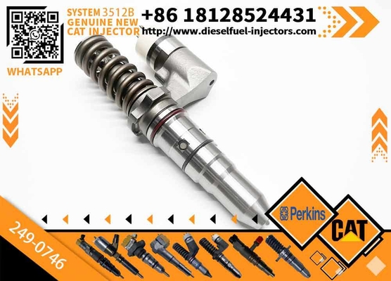 CAT Engine Parts 3512C 3512B Injector 250-1302 249-0746 20R1264 Fuel Injector for Caterpillar Excavator Engine Injector