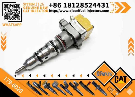 High Quality Excavator diesel Injector 179-6020 3412E 613G 637G 769D 771D D9R 232-1183 10R-1266