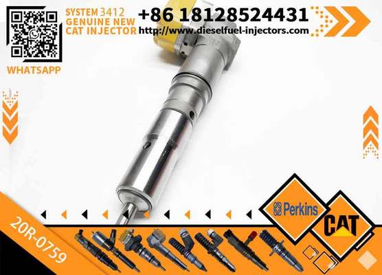 CAT 3412 Truck Engine Fuel Injector 198-4752 104-3377 20R-0759 for Spray Valve System Spare Parts