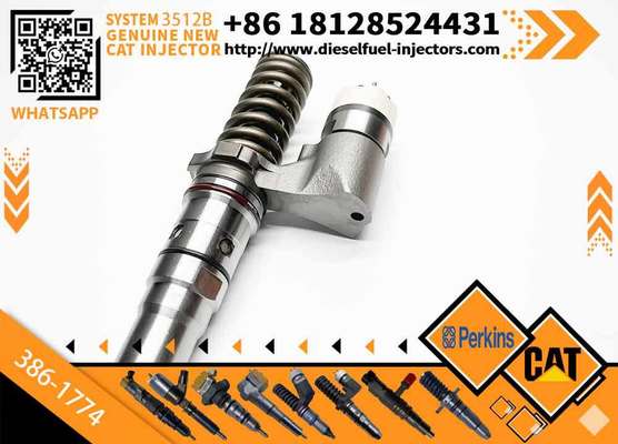 Common Rail Diesel Injector 386-1774 Excavator Parts Fuel Injectors 3861774 for CAT 3500B
