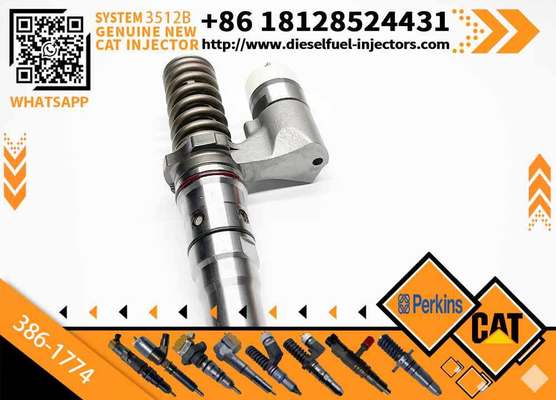 Common Rail Diesel Injector 386-1774 Excavator Parts Fuel Injectors 3861774 for CAT 3500B