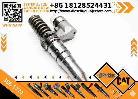 Common Rail Diesel Injector 386-1774 Excavator Parts Fuel Injectors 3861774 for CAT 3500B