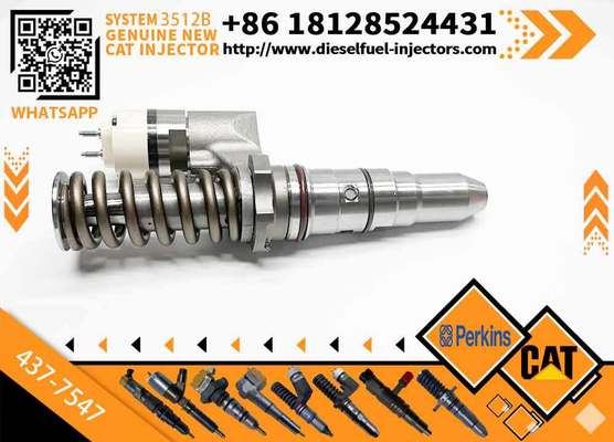 High Quality Fuel Injector 437-7547 4377547 Diesel Engine Fuel Injector 20R-2296 20R2296 for CAT 3508B 3512B 793C 793D 3516C
