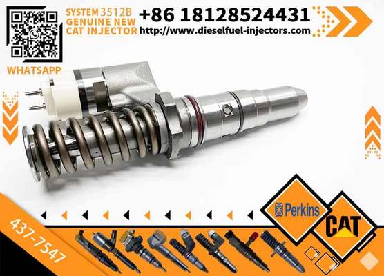 High Quality Fuel Injector 437-7547 4377547 Diesel Engine Fuel Injector 20R-2296 20R2296 for CAT 3508B 3512B 793C 793D 3516C