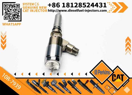 New Diesel Engine Injector 295-9140/2645A734/10R-7674/10R-7668/10R-7938/10R-7939 Caterpillar C4.4/C6.6 Common Rail Injector
