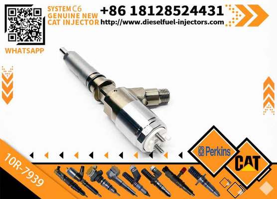 New Diesel Engine Injector 295-9140/2645A734/10R-7674/10R-7668/10R-7938/10R-7939 Caterpillar C4.4/C6.6 Common Rail Injector