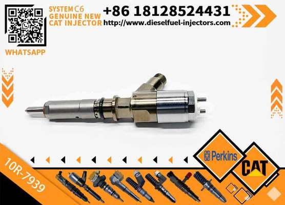 New Diesel Engine Injector 295-9140/2645A734/10R-7674/10R-7668/10R-7938/10R-7939 Caterpillar C4.4/C6.6 Common Rail Injector