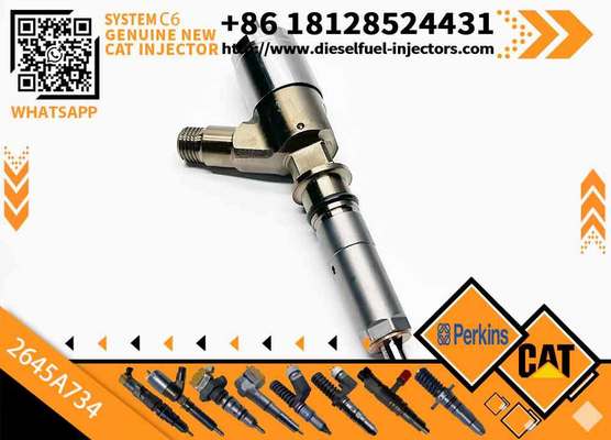 New Diesel Engine Injector 295-9140/2645A734/10R-7674/10R-7668/10R-7938/10R-7939 Caterpillar C4.4/C6.6 Common Rail Injector
