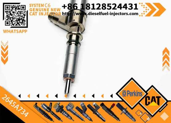 New Diesel Engine Injector 295-9140/2645A734/10R-7674/10R-7668/10R-7938/10R-7939 Caterpillar C4.4/C6.6 Common Rail Injector