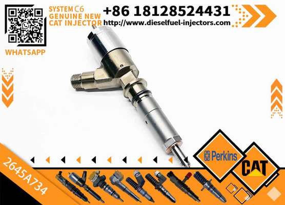 New Diesel Engine Injector 295-9140/2645A734/10R-7674/10R-7668/10R-7938/10R-7939 Caterpillar C4.4/C6.6 Common Rail Injector