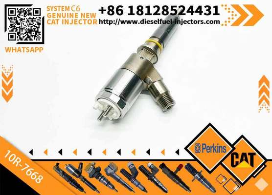 New Diesel Fuel Injector 321-0990 2645A743 10R-7668 2645A705 2645A709 2645A731 for Caterpillar C6.6 Perkins 1106D