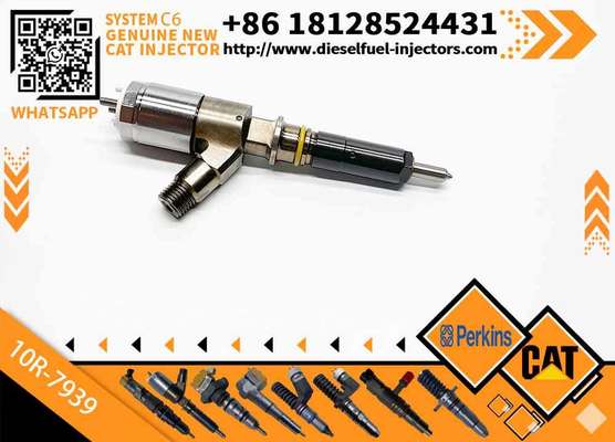 Excavator Accessories Fuel Injector 10R-7939 2645A747 2645A749 2645A753 for Perkins C6.6 Diesel Engine Spare Parts Construction Machinery