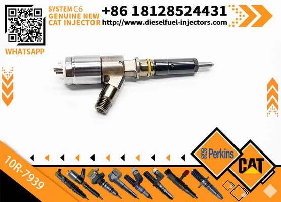 Excavator Accessories Fuel Injector 10R-7939 2645A747 2645A749 2645A753 for Perkins C6.6 Diesel Engine Spare Parts Construction Machinery