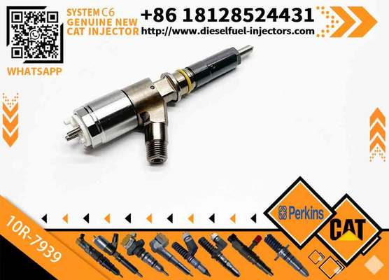 Excavator Accessories Fuel Injector 10R-7939 2645A747 2645A749 2645A753 for Perkins C6.6 Diesel Engine Spare Parts Construction Machinery