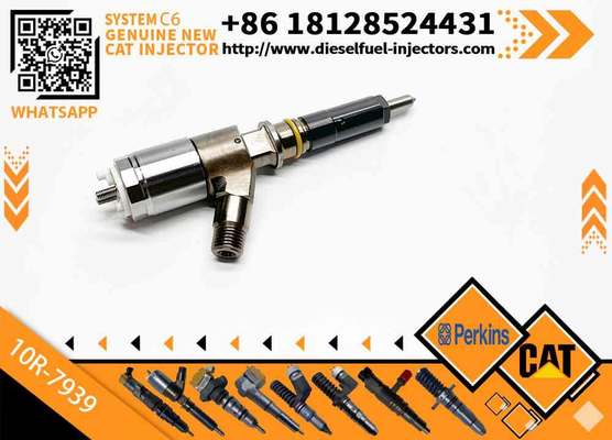 Excavator Accessories Fuel Injector 10R-7939 2645A747 2645A749 2645A753 for Perkins C6.6 Diesel Engine Spare Parts Construction Machinery