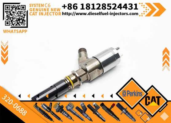 New Injector for CAT320D C6.6 Diesel 320-0690 2645A749 321-3600 320-0655 326-4756 320-0688 375-4106 320-0688 2645A751 2645A753