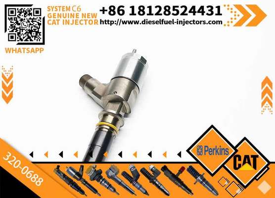 New Injector for CAT320D C6.6 Diesel 320-0690 2645A749 321-3600 320-0655 326-4756 320-0688 375-4106 320-0688 2645A751 2645A753