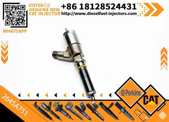 New Injector for CAT320D C6.6 Diesel 320-0690 2645A749 321-3600 320-0655 326-4756 320-0688 375-4106 320-0688 2645A751 2645A753